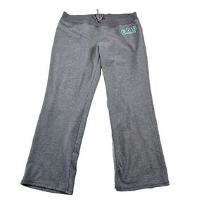 Gap Women's Activewear Gym Athletic Pants Wide Leg Stretch Elastic Waist XL Tall